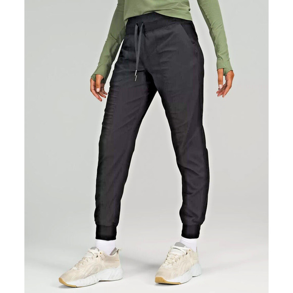 Lululemon dance studio mid rise jogger black full length pants - Picture 1 of 9